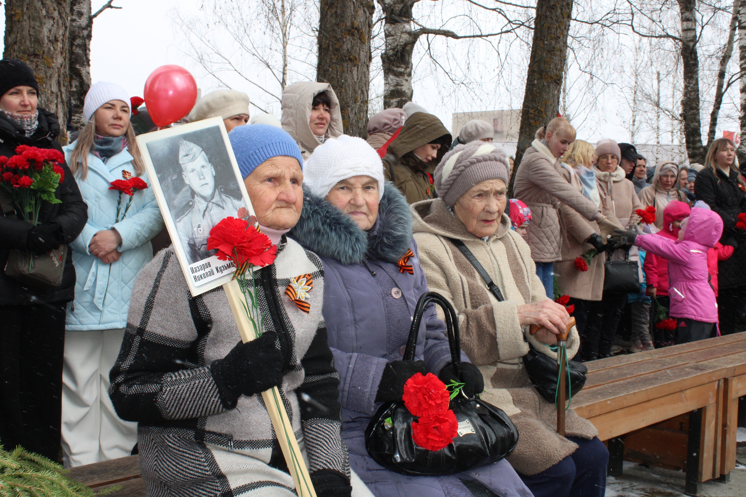 В Верховажье митинг Памяти, посвященный 79-ой годовщине Победы в Великой Отечественной войне.