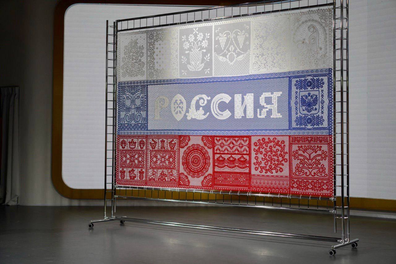 На выставке «Россия» в Москве презентовали панно «Кружево России».