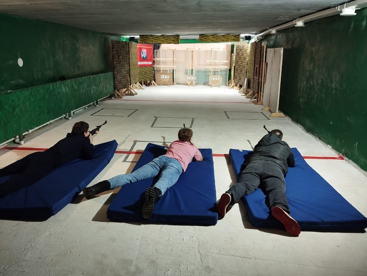 В Верховажье прошли соревнования по стрельбе из пневматической винтовки..